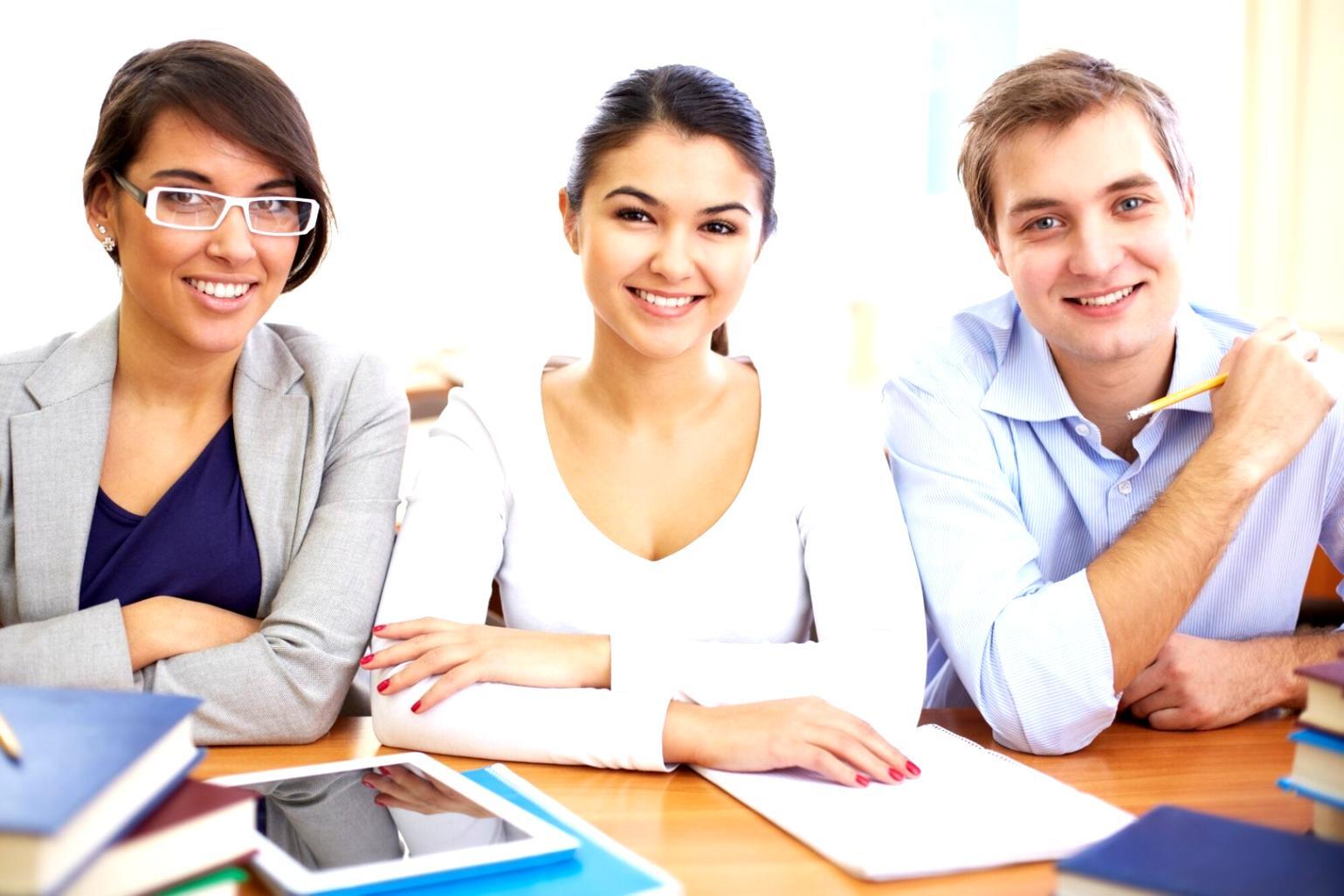 Team collaboration workspace with financial analysis materials